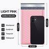 UCGOU Bubble Mailers 4x8 Inch Light Pink 50 Pack Poly Padded Envelopes Small Business Mailing Packages Opaque Self Seal Adhesive Waterproof Boutique Shipping Bags for Jewelry Makeup Supplies #000