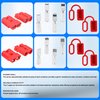 jamgoer Anderson Connector 50A 6-12 Gauge Battery Quick Connect/Disconnect Plug Kit 12V-36V for Car ATV Winch Trailer Motor, 4 Pack Red
