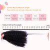Vanalia Afro Kinky Curly Clip in Hair Extensions,3C 4A Clip Ins for African American Black Women,100% Remy human Hair,Double Wefted Natural Black, 9A 7 Pieces 18 Clips,120 Gram,14 Inch
