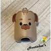 Pug Dog Sanitizer Holder And/Or Lip Balm Holder