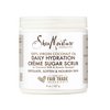 Shea Moisture Skin Care, Daily Hydration Crème Sugar Scrub with Virgin Coconut Oil, Coconut Milk & Acacia Senegal, Gluten Free Exfoliating Body Scrub, Soften & Nourish Skin, 8 Oz.