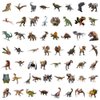 DinoRealistic Dinosaur Stickers for Teens, Waterproof Vinyl Pack - 110 Pack Cute Cartoon Decals for Laptop, Water Bottle, Skateboard, Hydroflask, Phone Bumper