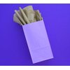 Party Favor Bag - 50 Pack Light Purple Lavender Lilac Color Paper Kraft Lunch Gift Treat Bags Ideal for Baby Shower, Birthday Party, Craft Projects, Gift Bags