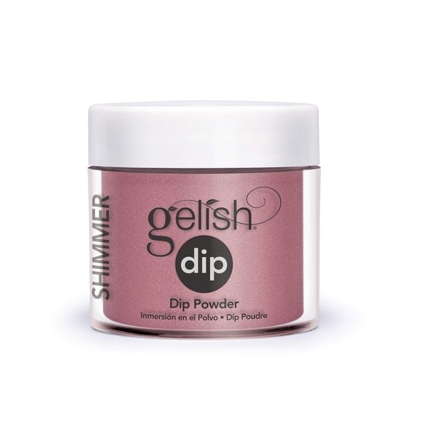 Gelish Tex'as Me Later Dip Powder, Pink Nail Dip, Pink Dip Powder Colors, Pink Powder Dip For Nails, 8 ounce