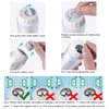 Portable Bidet Handheld Travel Bidet Mobile Electric Bidet Sprayer，Toilet Paper Substitutes,for Personal Hygiene Cleaning/Soothing Postpartum Care/perineal & Hemmoroid Nursing，White