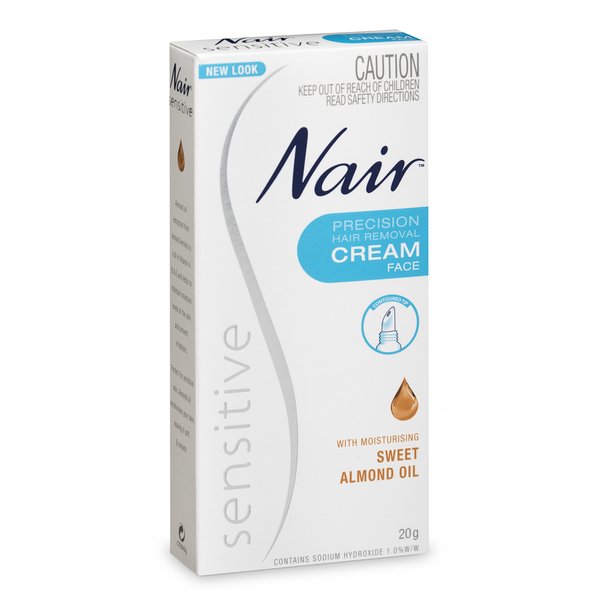 Nair Sensitive Face Prescision Hair Removal Cream 20g