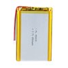 AKZYTUE 3.7V 6500mAh 956090 Lipo battery Rechargeable Lithium Polymer ion Battery Pack with JST Connector