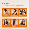 Kativa Brazilian Straightening Kit, 12 Weeks of Home Use Professional Straightening, with Organic Argan Oil, Shea Butter, Keratin & Amino Acids, for Straighter, Softer and Shinier Hair, All Hair Types