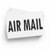 Common Office Stamp - Large Air Mail Rubber Stamp with Durable Wood Handle, 7/8 x 2-1/4 - Ideal for Warehouse Clerks, Quality Stamping Solution for Efficient Office Work, Easy to Use