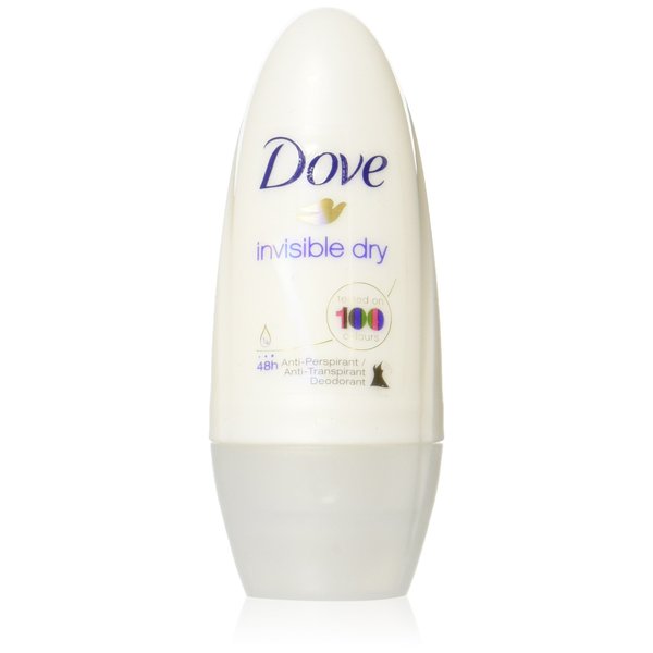 Dove Invisible Dry 48 Hs Anti-perspirant Roll-on Deodorant. 50 Ml. (Pack of 3)