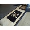 Champion Rugs Pirate Skull Area Rug Design #CR79 (2 Feet X 3 Feet 4 Inch)