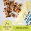 Jessica’s Natural Foods - Gluten-Free Chocolate Chip Granola, made with rich chocolate chips, Non-GMO, no artificial flavors or preservatives, 11oz (Pack of 3)