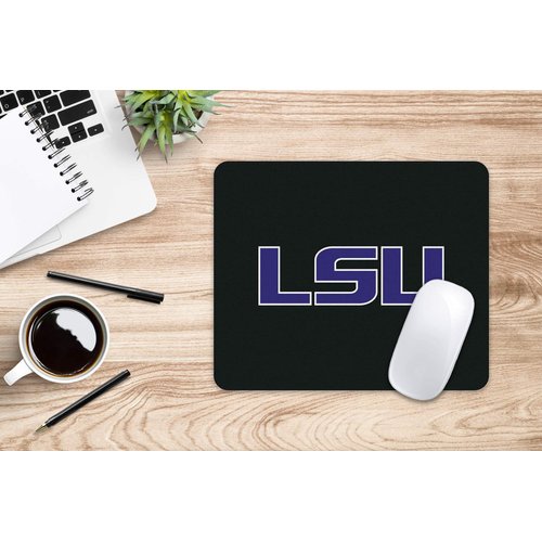 OTM Essentials Louisiana State University Mouse Pad, Desk Accessories, Standard Fabric Gaming Mouse Pad