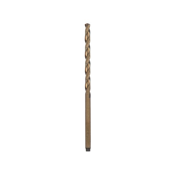BOSCH CO2135 1-Piece 1/8 In. x 2-3/4 In. Cobalt Metal Drill Bit for Drilling Applications in Light-Gauge Metal, High-Carbon Steel, Aluminum and Ally Steel, Cast Iron, Stainless Steel, Titanium