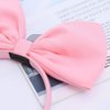 Bow Headband Bowknot Hair Bands Headpiece Women Bow Hairband Hair Hoops Holiday Party Decoration Cosplay Costume Cute Christmas Halloween Festival Carnival Handmade Bows Hair Accessories 1 Pack Pink