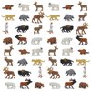 Safari Ltd. North American Wildlife Bulk Bag - Set of Miniature Wildlife Toy Figures - 48 Piece Play Toys for Boys, Girls & Kids Age 3+