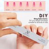 Nail Shiner Buffer with Double Sides Professional Nail Buffer Block 600/3000 Grit, Nail File and Buffer Polishing Block for Natural Nails Manicure Nail Art Tools Pack of 6pcs
