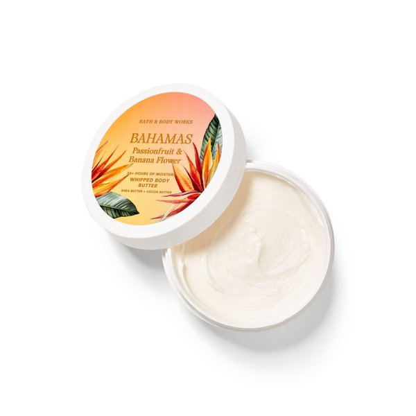 Bahamas Passionfruit & Banana Flower Whipped bath Body Butter