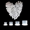 NeedleWalk Tatttoo Ink Cups with Base 800 Pcs Pigment Tattoo Ink Caps Cups #8 Small Pigment Cups for Tattooing Permanent Makeup Container Cap Tattoo Accessory Tattoo Supplies Tattoo Kits