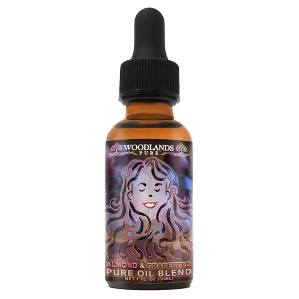 Woodlands Pure Almond and Grapeseed Oil Blend (1oz)
