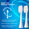 ToiletTree Products Poseidon Replacement Brush Heads for Poseidon Rechargeable Sonic Toothbrush, 2 Pack