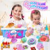 Ice Cream Candy Mini Slime Kit,Can Making Butter Slime,Foam Balls Slime, Party Favors for Kids,Stress Relief Toys,for Girls Boys 6-12