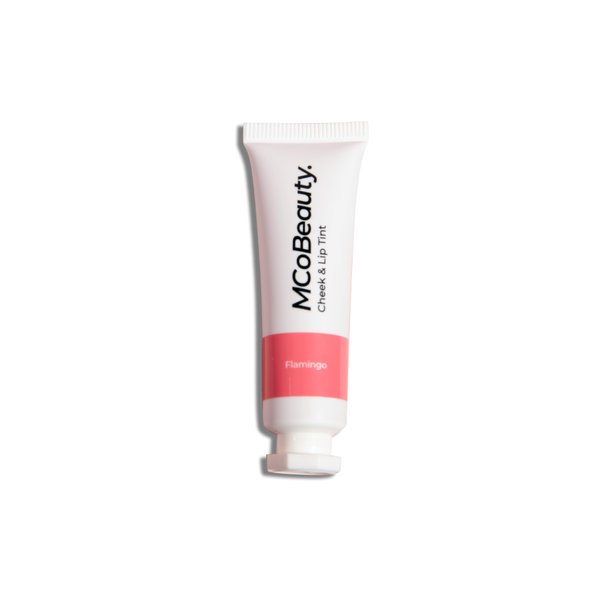 MCoBeauty Cheek & Lip Tint, Flamingo, Vibrant Pop of Color for Cheeks and Lips, Vegan, Cruelty Free Cosmetics
