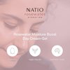 Natio Rosewater Moisture Boost Day Cream-Gel, 2.5 oz - Face Cream with Shea Butter - Face Lotion with Rosewater - Face Moisturizer for All Skin Types