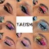 Pearls for Nails, YAEISM 2000PCS Flatback Pearls Rhinestone Multi Size Pearls for Crafts AB Half Round Pearls with Pickup Pencil and Tweezer for Nail Art and DIY Decoration (Black)