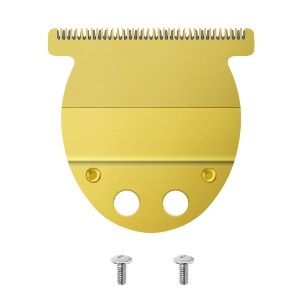 Replacement T-Blade Compatible with oster Finisher Trimmer Model 59 and T-Finisher Trimmer Blades Wide, golden