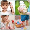 Konsait 72pcs Easter Temporary Tattoos For Kids,Cute Bunny Tattoo Stickers for Boys Girls Toddlers Easter Party Favors Supplies,Fun Easter Gifts For Easter Egg Fillers Easter Basket Stuffers Egg decor