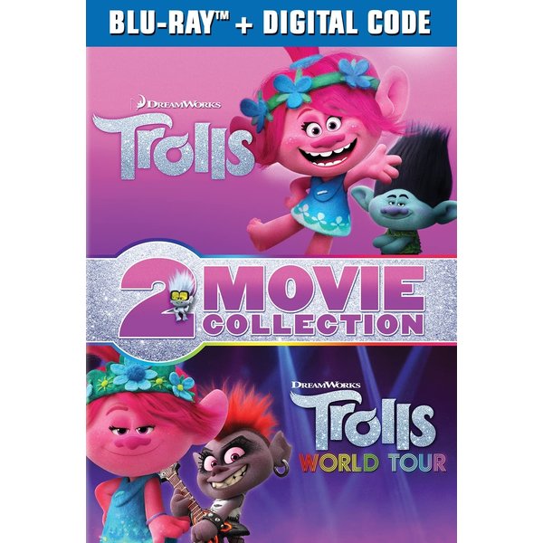 Trolls / Trolls World Tour 2-Movie Collection [Blu-ray]