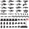 MaozyHomie 83 Pcs Toy Soldiers Figures US Army Battle Toy Set - Weapons Pack Military Weapon Battle Building Blocks Compatible with Major Brand, 3 Years Old and up