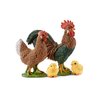 Schleich Farm World Chicken Coop Farm and Animal Figurine Playset - 8-Piece Animal Figurines Set with 2 Hens, 2 Chicks, and Nest with Chicken Coop, Imaginative Fun at The Farm Gifts for Kids Ages 3+