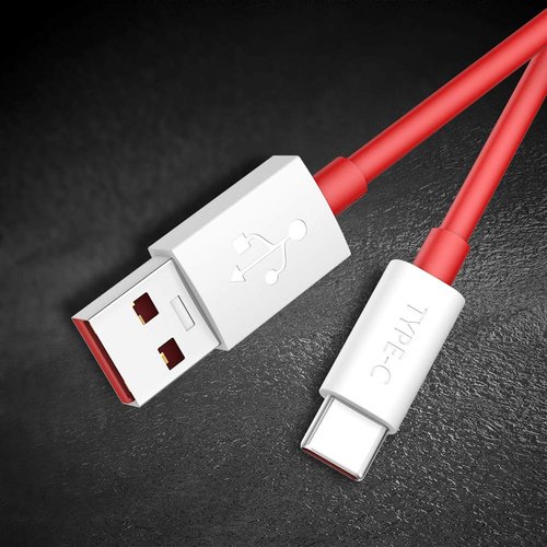 Jelanry for OnePlus 8 Pro Warp SuperVOOC Charging Cable 80W 65W 6FT 2-Pack, USB Type C Cable Dash Charging Cable Rapid Data Syncing Fast Charger Cable for OnePlus 12 Open 11 10 8 7T Pro 7 6T 5T, Red