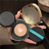 CLY AMS Full Coverage Foundation Air Cushion CC Cream Concealer Moisturizing Nourishing Natural Long-Lasting Even Skin Tone For All Skin Types