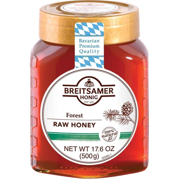 Breitsamer, Honig Forest Raw Honey, 17.6 oz