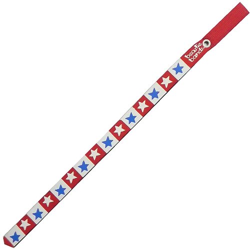 Beastie Bands Cat Collar, Red, White and Blue with Stars