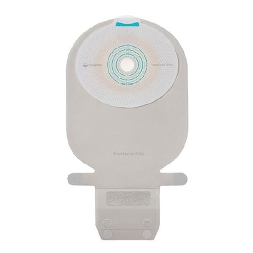 SenSura Mio Ostomy Pouch Drainable 3/8 to 2-1/8 Inch Stoma 11 Inch Length, Maxi 1pc System Transparent Gray 10481, 10 Ct
