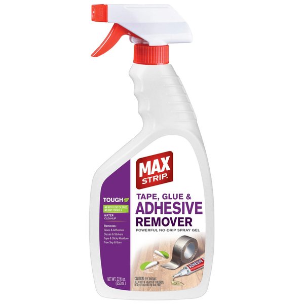 Max Strip Tape, Glue & Adhesive Remover 22 oz