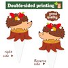 48pcs Hedgehog Cupcake Toppers for Hedgehog Birthday Party Decoration Cute Cartoon Hedgehog Theme Cupcake Picks for Woodland Party Supplies Forest Animal Baby Shower Decorations