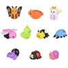 Forest & Twelfth 2" Rubber Bug Toys, Fake Bugs for Kids, Set of 10 Cute Toy Bugs Assortment to Explore Nature's Wonders, Fun Bug Party Favors for Birthdays, Anniversaries, Parties