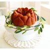 Nordic Ware Magnolia Cast Aluminum Bundt Pan, 10 Cup, Toffee