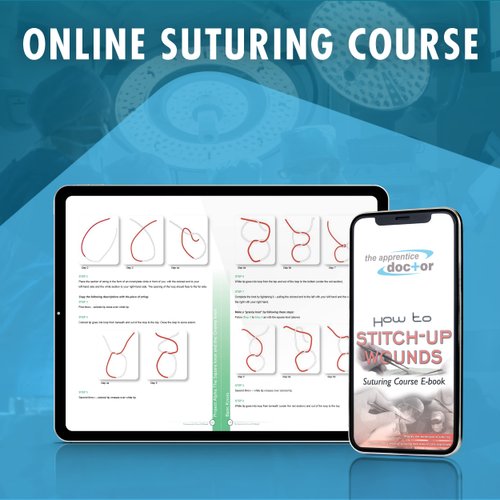 Suture Pad for Practicing Wound Closure Techniques | Perfect Addition for Your Suture Practice Kit | Ideal for Medical and Vet Students | Includes Online Suturing Course by an Experienced Surgeon
