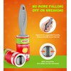 KONIZY Lint Rollers, Extra Sticky, 600 Sheets Mega Value Set with 3 Upgraded Handles, 6 Rollers Portable Pet Lint Remover for Clothes, Furniture, Carpet, Dog & Cat Hair Removal