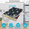 Mount Hour Vintage American Flag Home Hair Cutting Barber Cape Hair Salon and Dyeing Styling Cloth for Women/Men