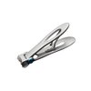 Motanar 15mm Wide Jaw Opening Deluxe Sturdy Stainless Steel Toenail Clippers for Thick Nails Gunblack Big Size Suitable to Men Women Baby And Thick Nails