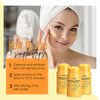 DERMAXGEN Turmeric Face Mask - Pure Organic Acne Treatment + Boosts Circulation + Anti-aging For Dull And Dry Skin Care- Set Of 3