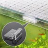 TIESOME 8 mm Fish Tanks Glass Cover Clip, 8 Pieces Aquariums Lid Support Holders Clear Acrylic Aquarium Lid Clips Universal Lid Clips for Rimless Aquariums