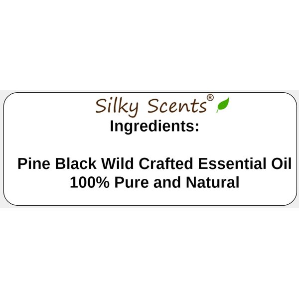 Pine Black Wild Crafted Essential Oil (Pinus Nigra) 100% Pure and Natural - 10 ML